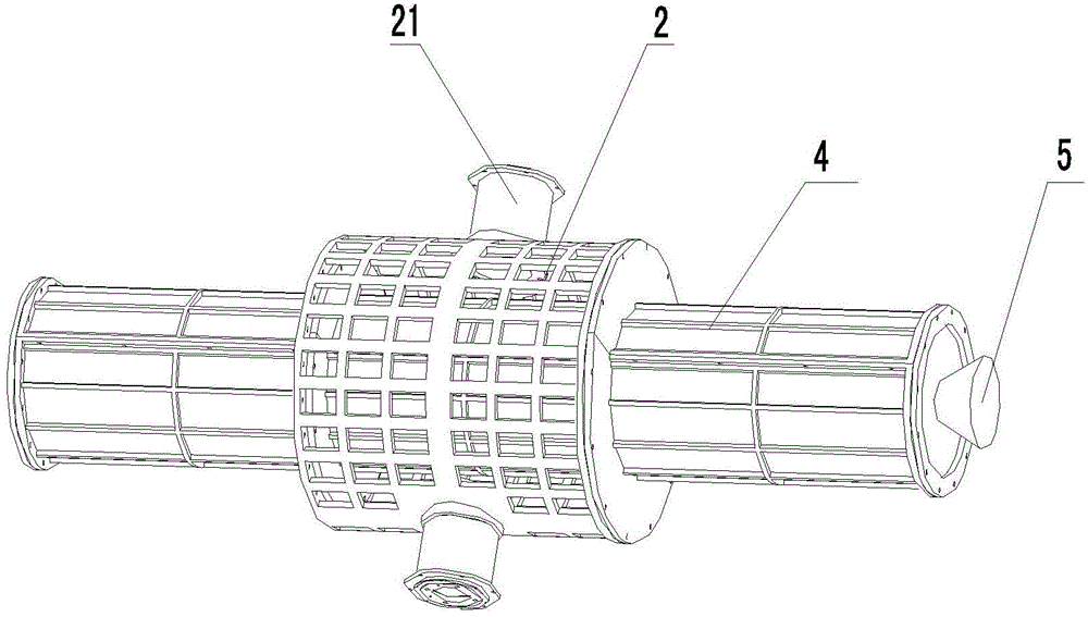 Installation device for centrifugal overload test of solid rocket engine