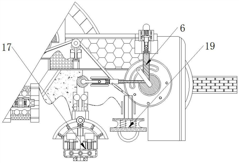 Intermittent compression hemostatic device for cardiology department nursing