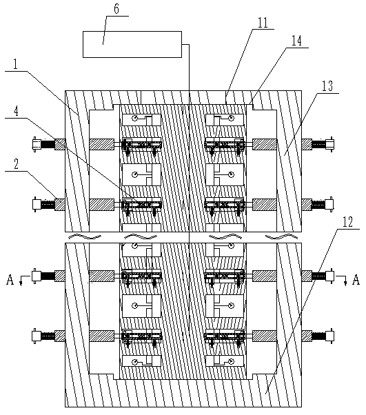 A simulation method for the excavation process of foundation pit with cantilever retaining structure