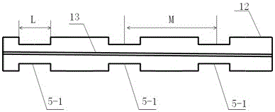 Multi-wavelength narrow linewidth laser output method based on micro-groove fiber