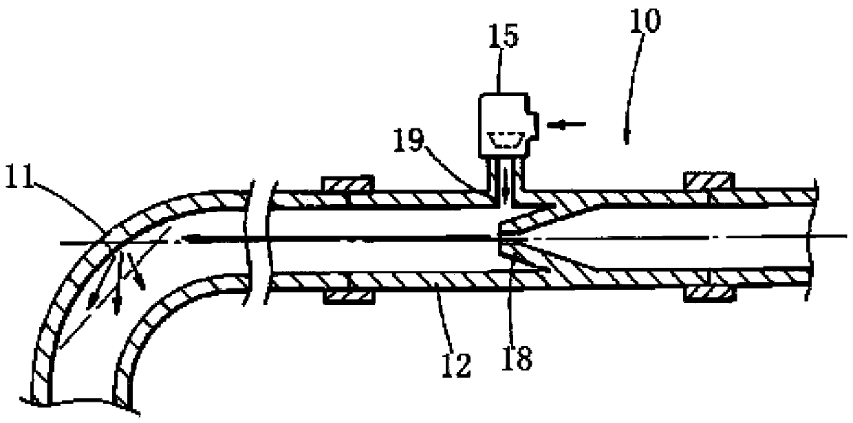 Water inlet pipe for ice maker