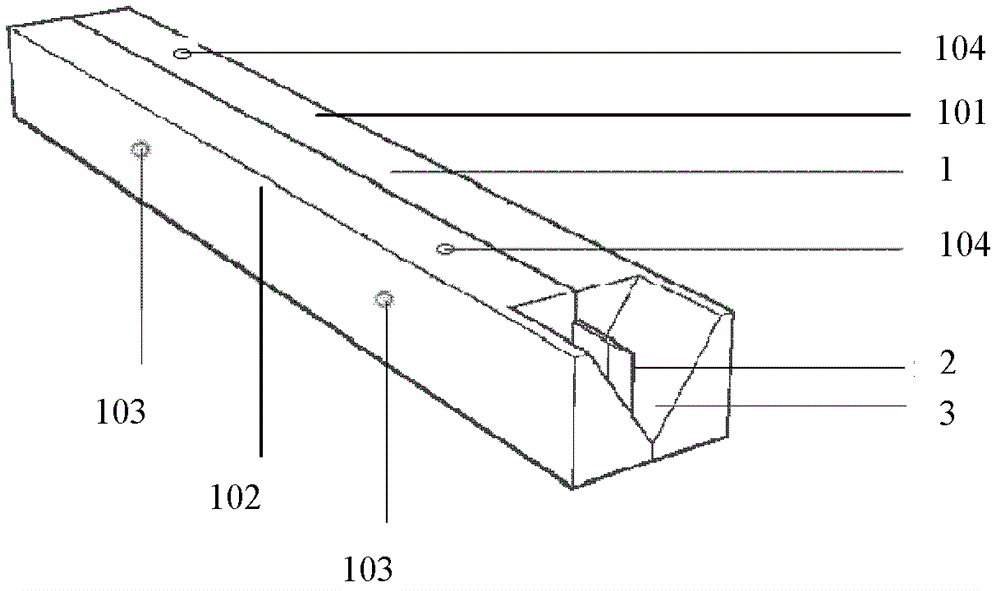 Rootstock opening-cleaving device and application thereof
