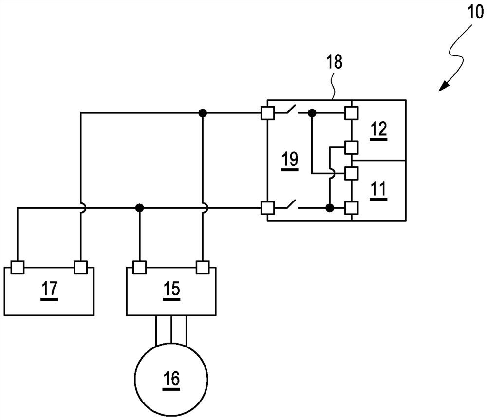 Electrical energy system comprising fuel cells