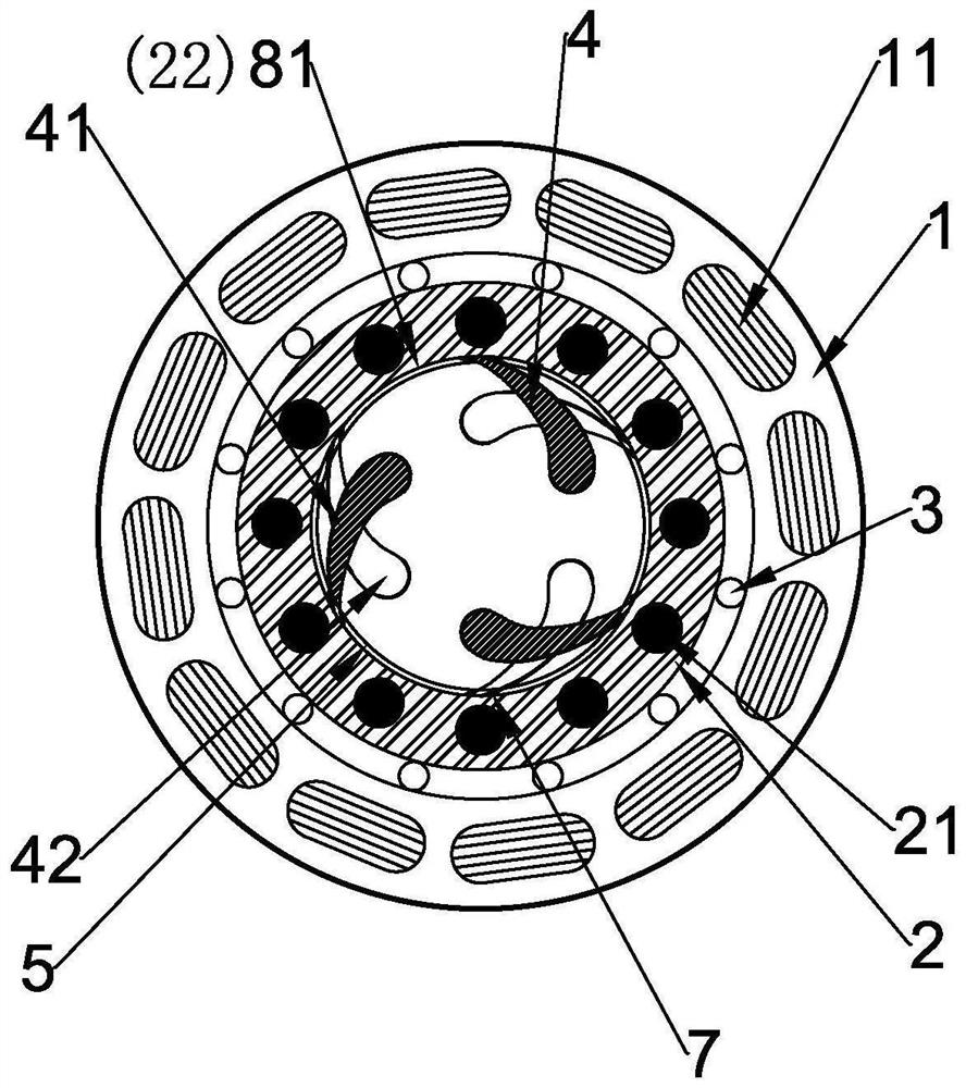 Shaftless electric propeller for ship