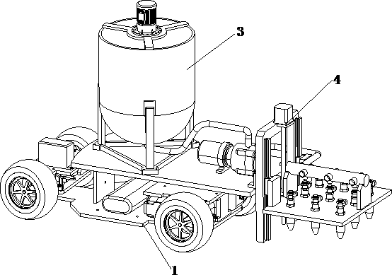Fully-automatic static blasting expanding agent automatic filling device