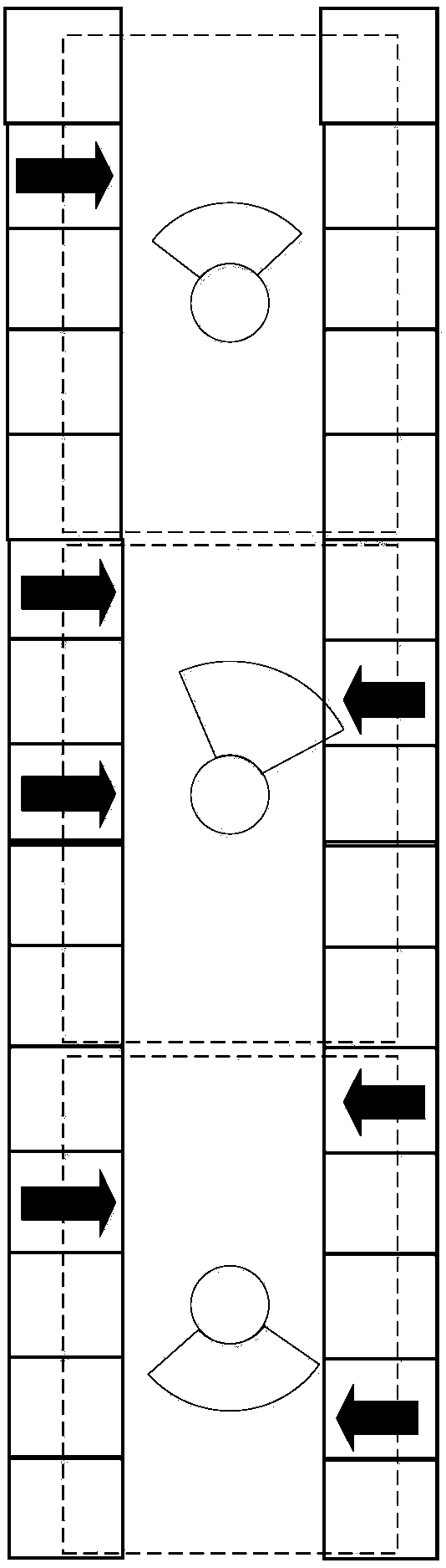 Parking stall detection method based on shooting equipment layout