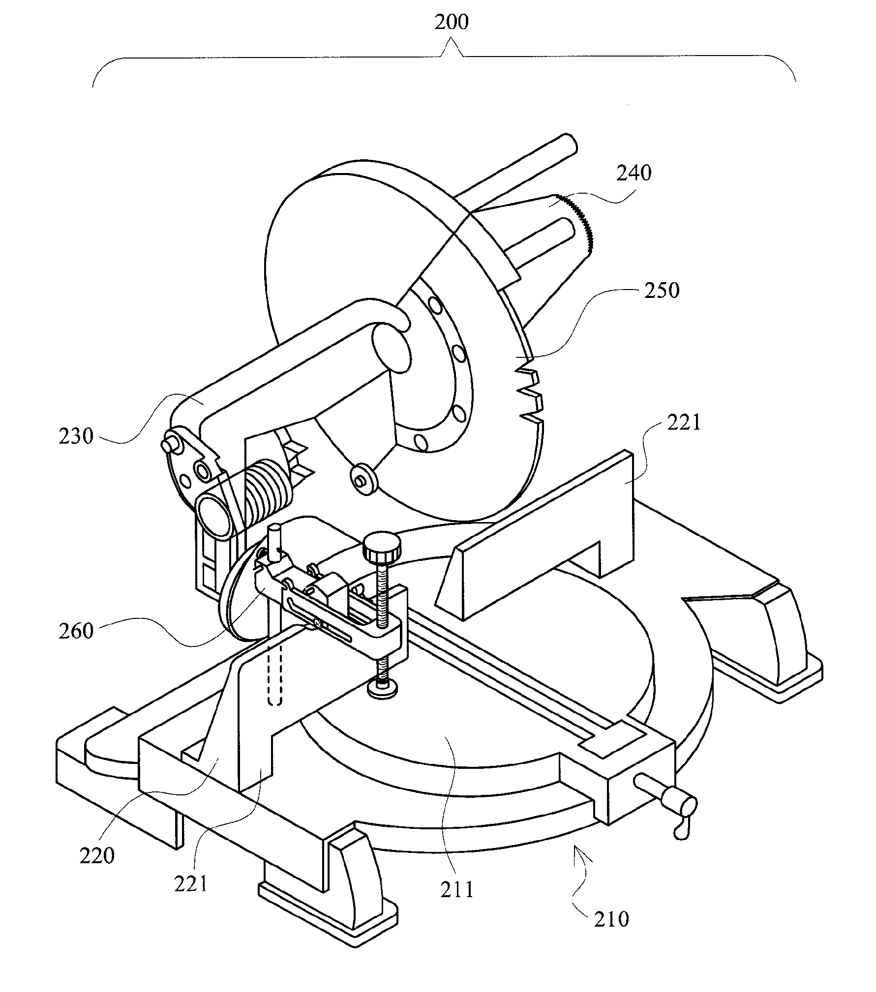 Power tool machine with a holding apparatus