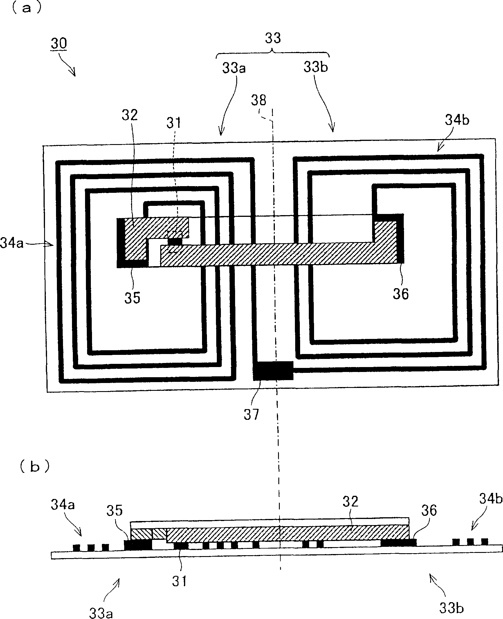 Thin ic tag and method of producing the same