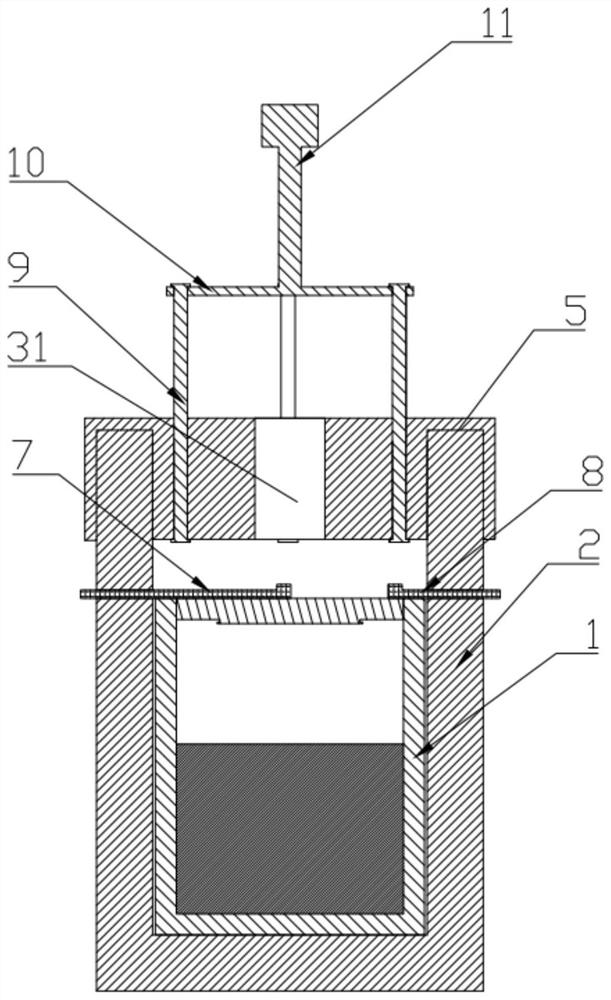 Growth method and device of high-quality silicon carbide crystal