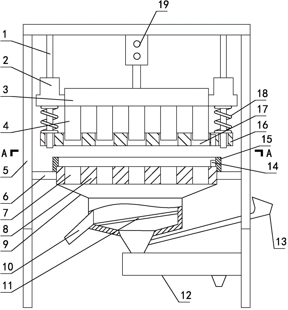 Cutting blender mixer with unloading, pressing, and filtering used for hay