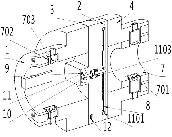 Coupler facilitating limitation of adjustable range