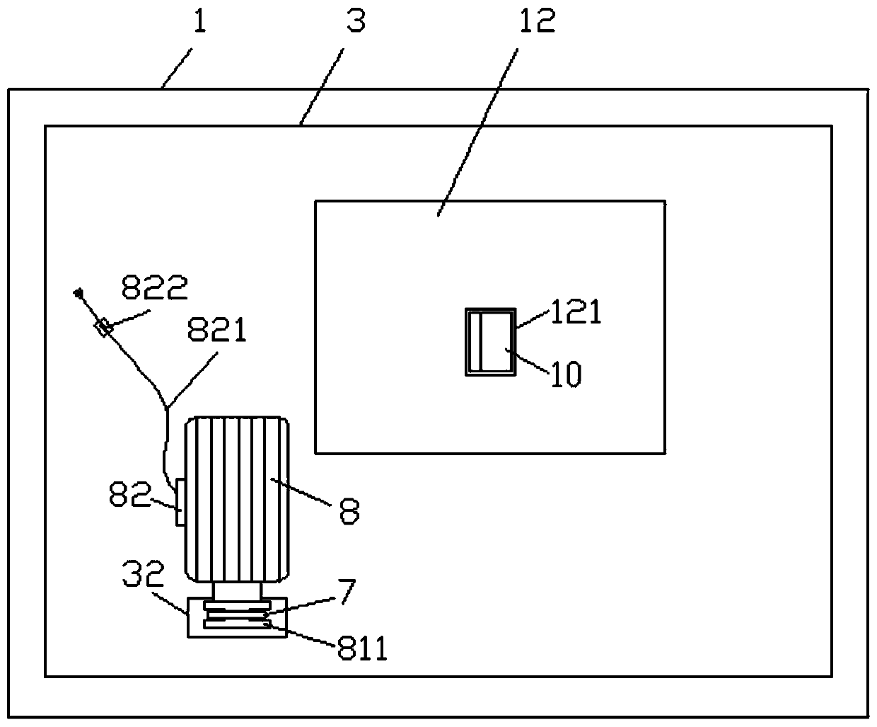 A fish body cutting and cleaning device based on freshwater fish processing