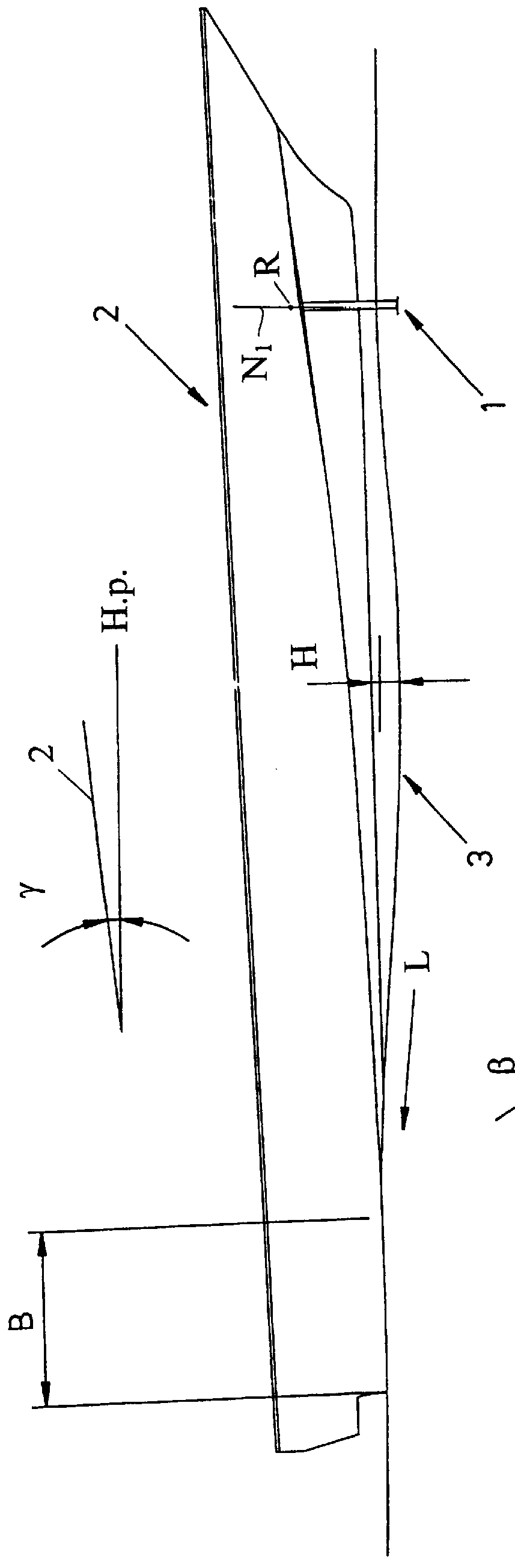 Method and mechanism for dynamic trim of a fast moving, planning or semi-planning ship hull
