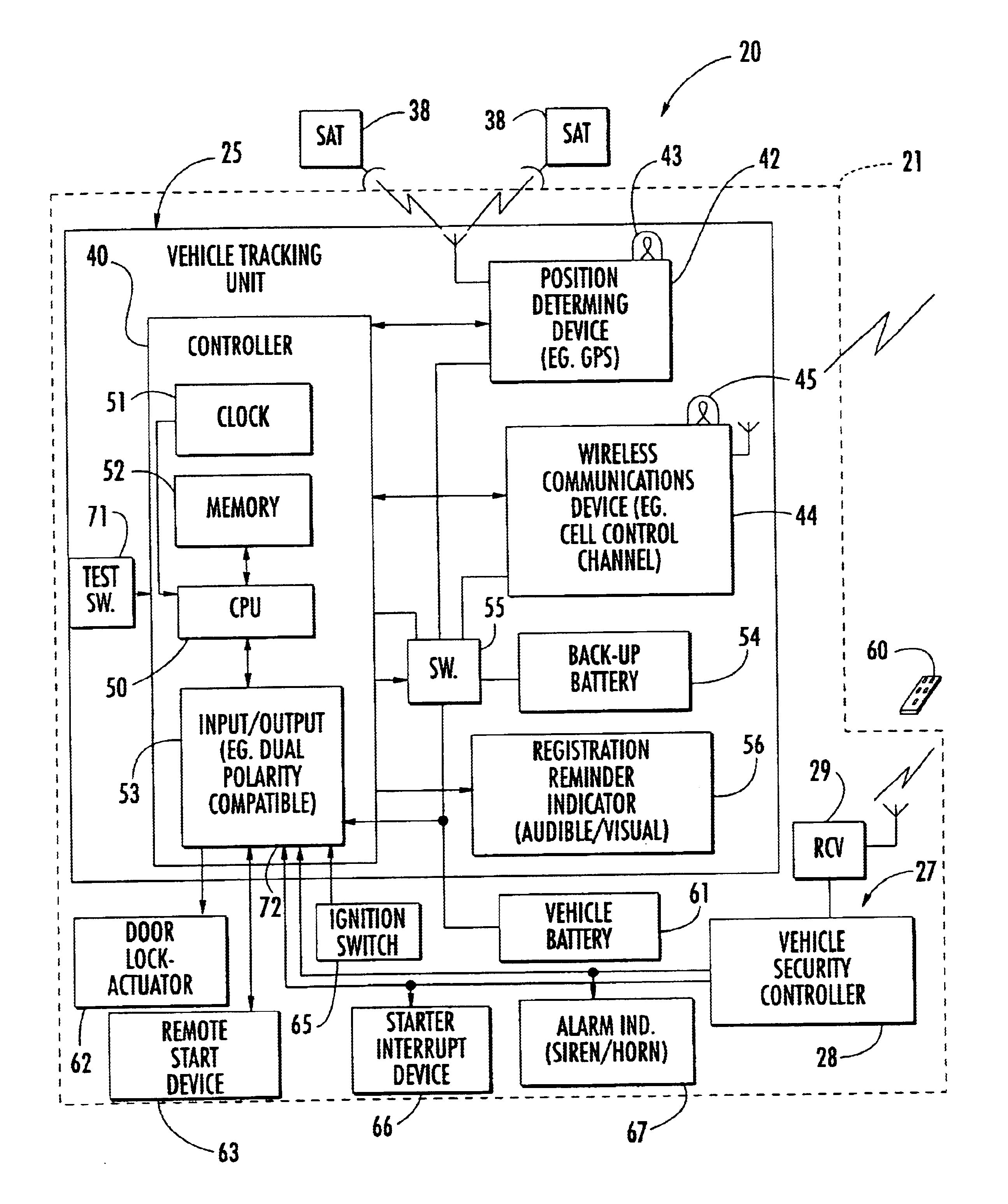 Vehicle tracker including a connector for an upgrade device and related methods