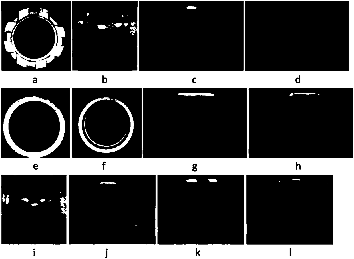 Nut defect detection method and device based on machine vision