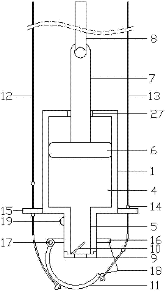 Flip-cover solid-liquid mixture sampler for biogas digester