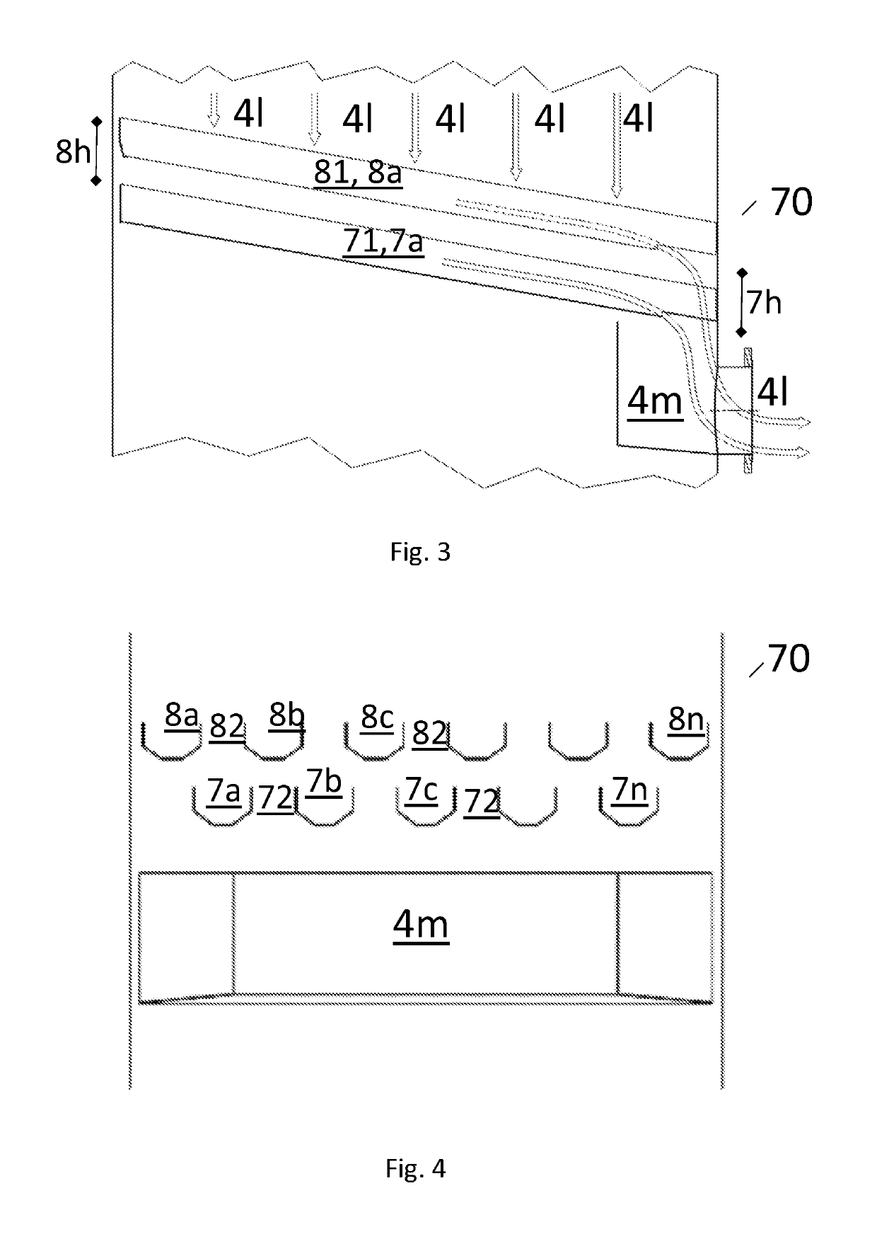 Inline scrubber with dual water system