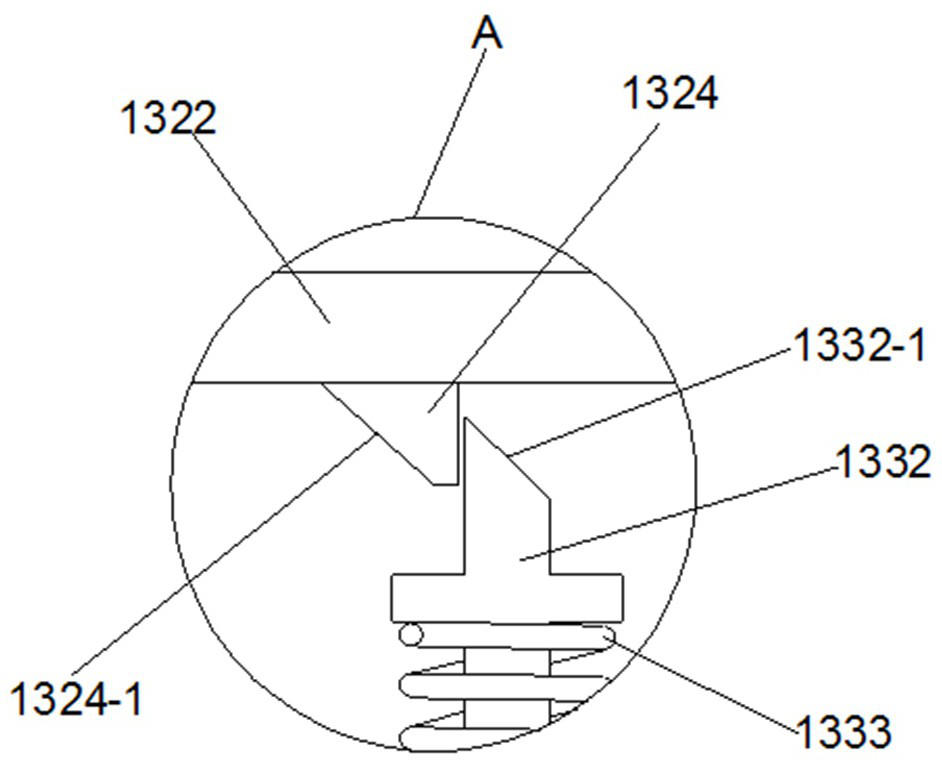 Drop-type lightning arrester for oil field