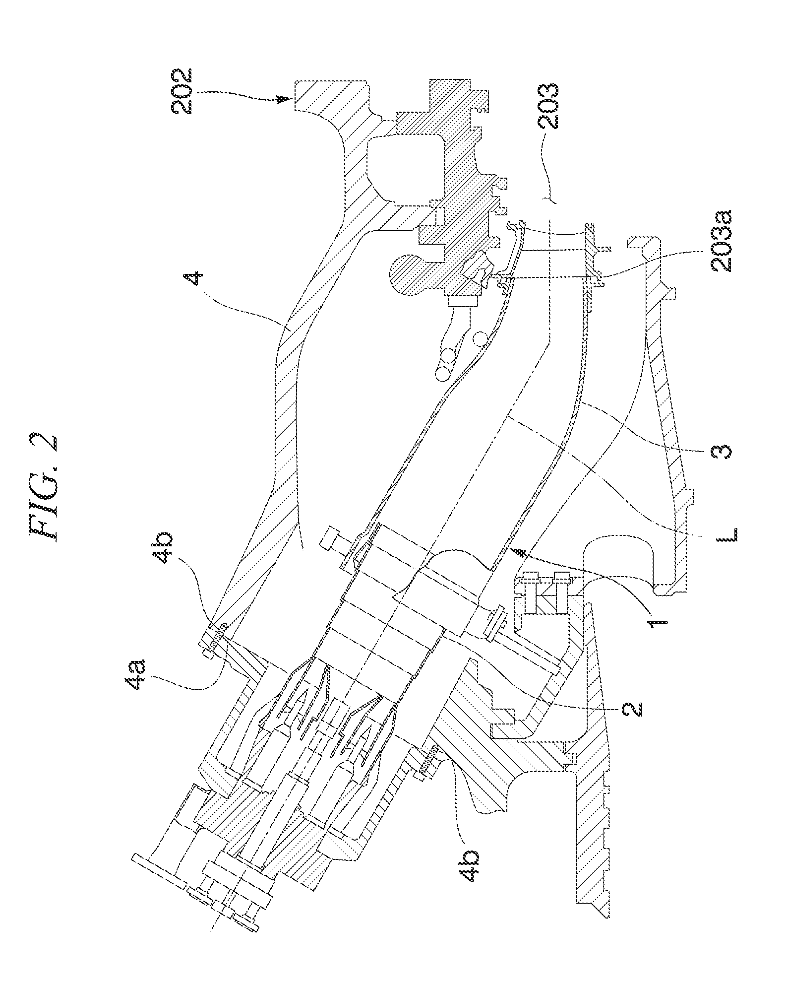 Mounting/dismounting jig for combustor tail pipe and tail pipe installation method