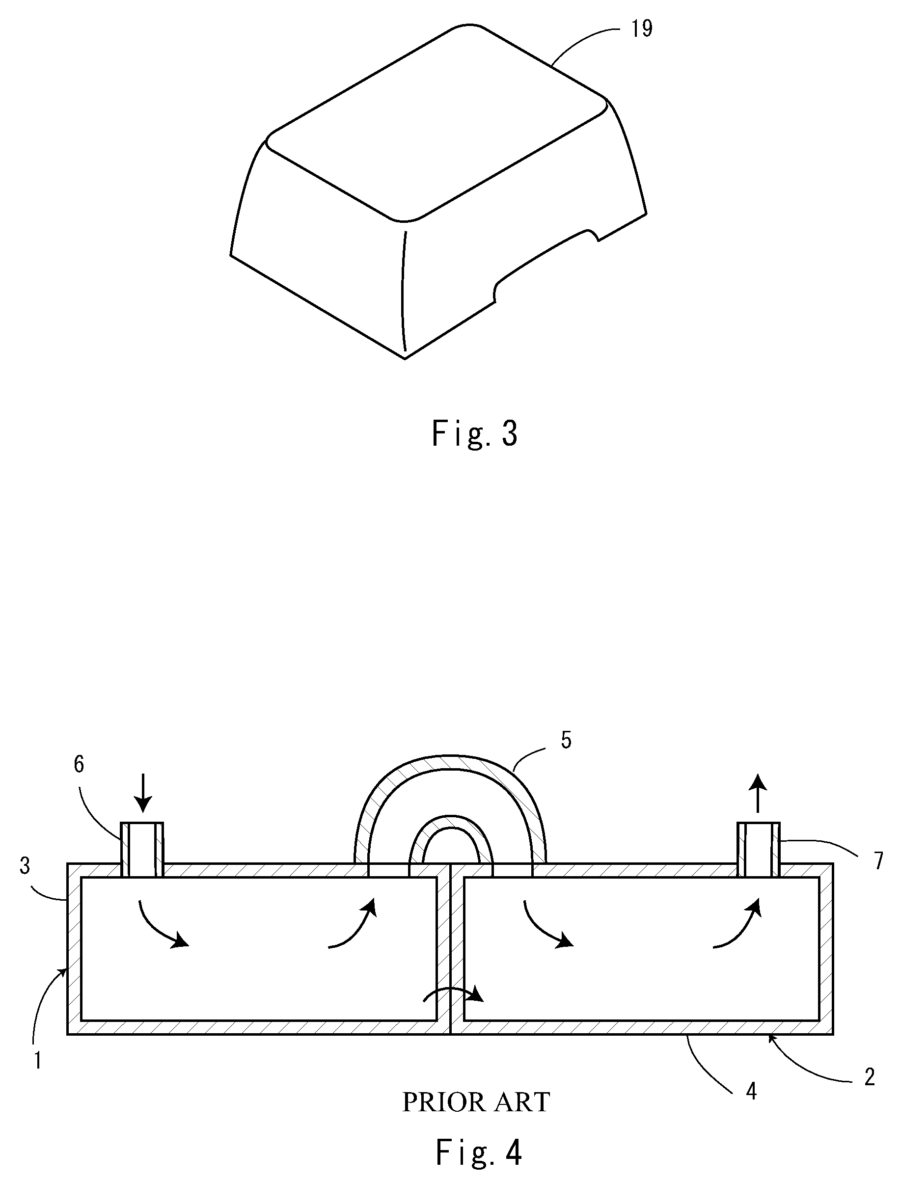 Structure for connecting heat exchangers