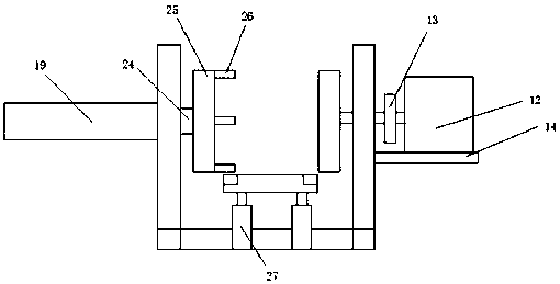 Wire winding device for enamelled wire production