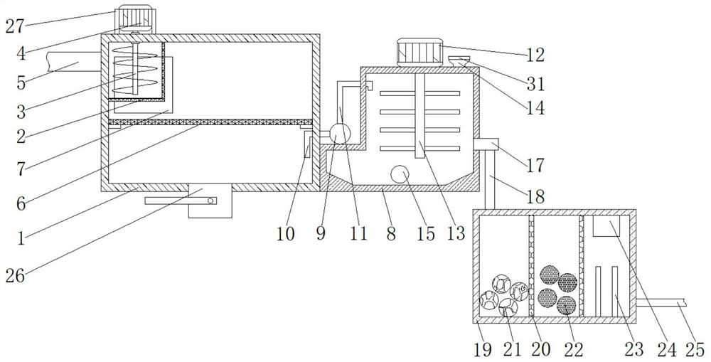 Sewage treatment device