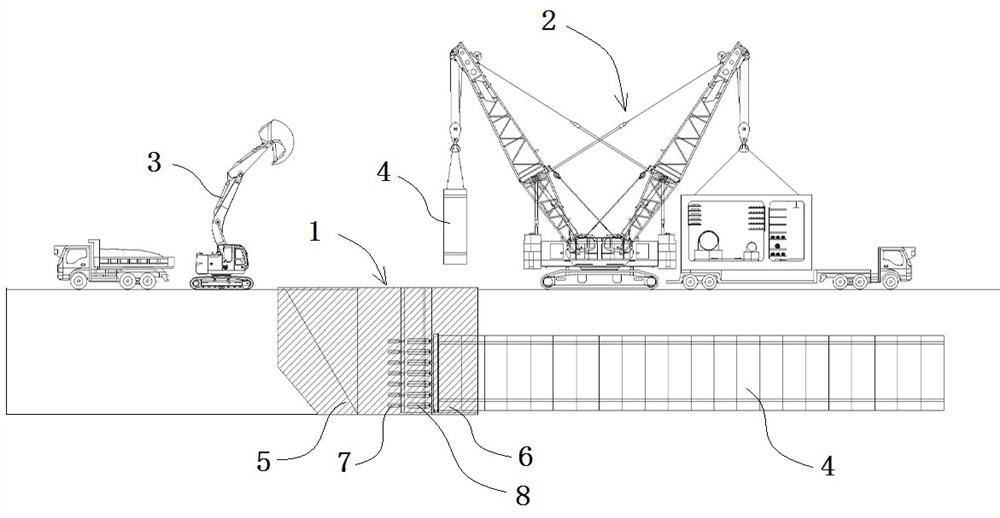 A method of using open shield machine to construct underground box culvert