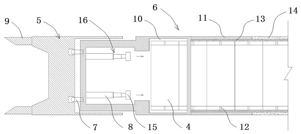 A method of using open shield machine to construct underground box culvert