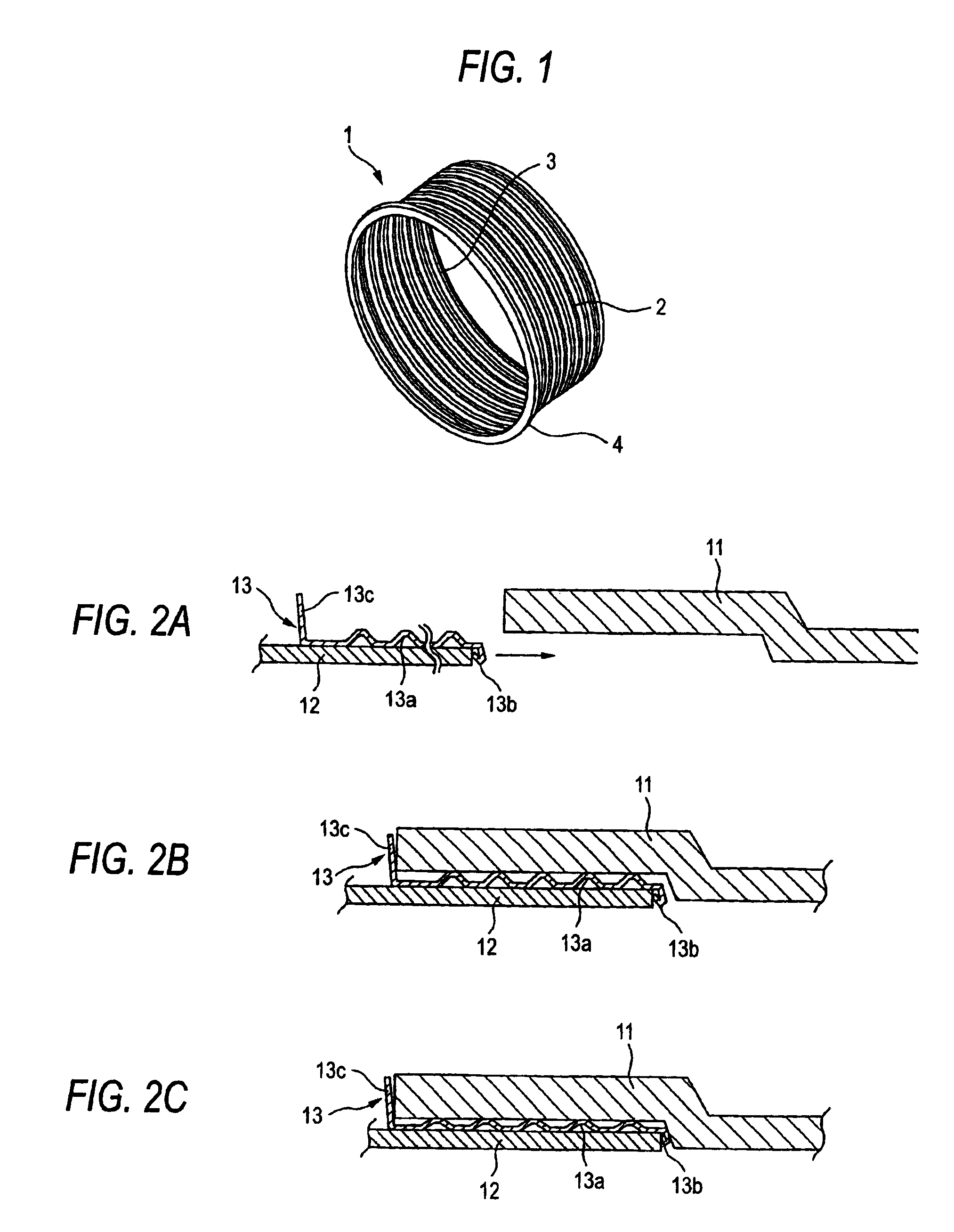 Insertable gasket and inserting structure