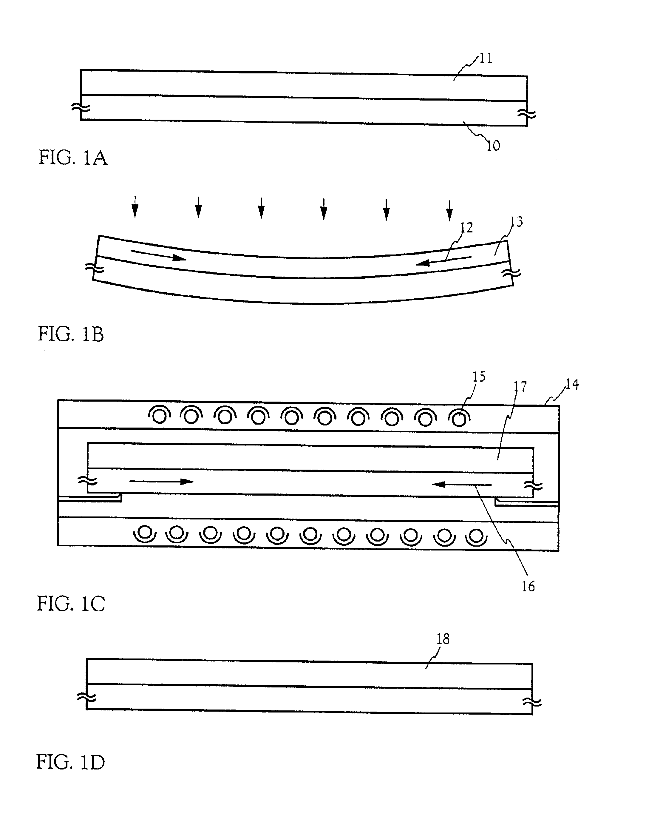Method of manufacturing a semiconductor film with little warp