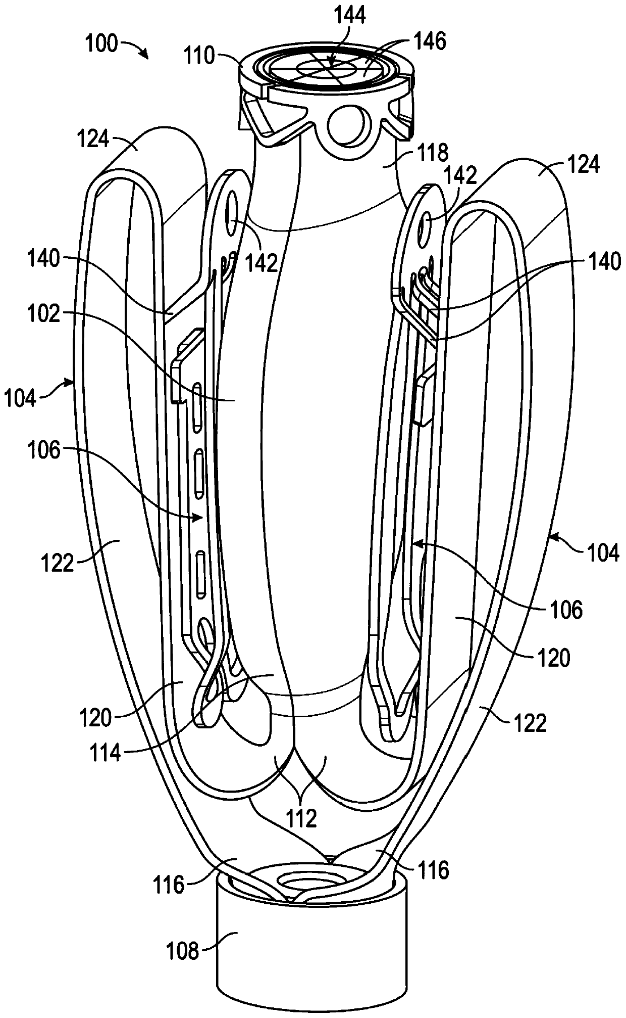 Mitral valve spacer device