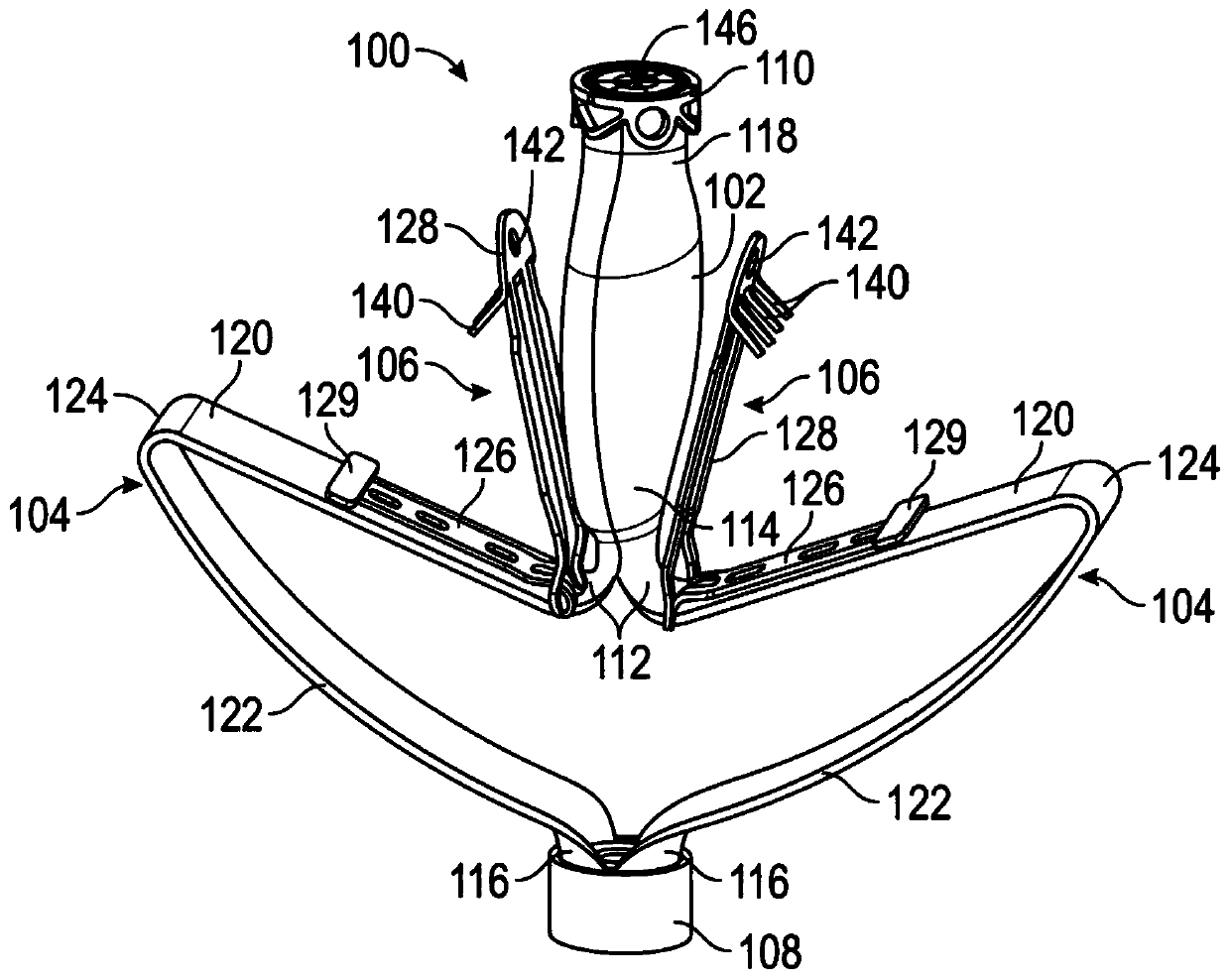 Mitral valve spacer device