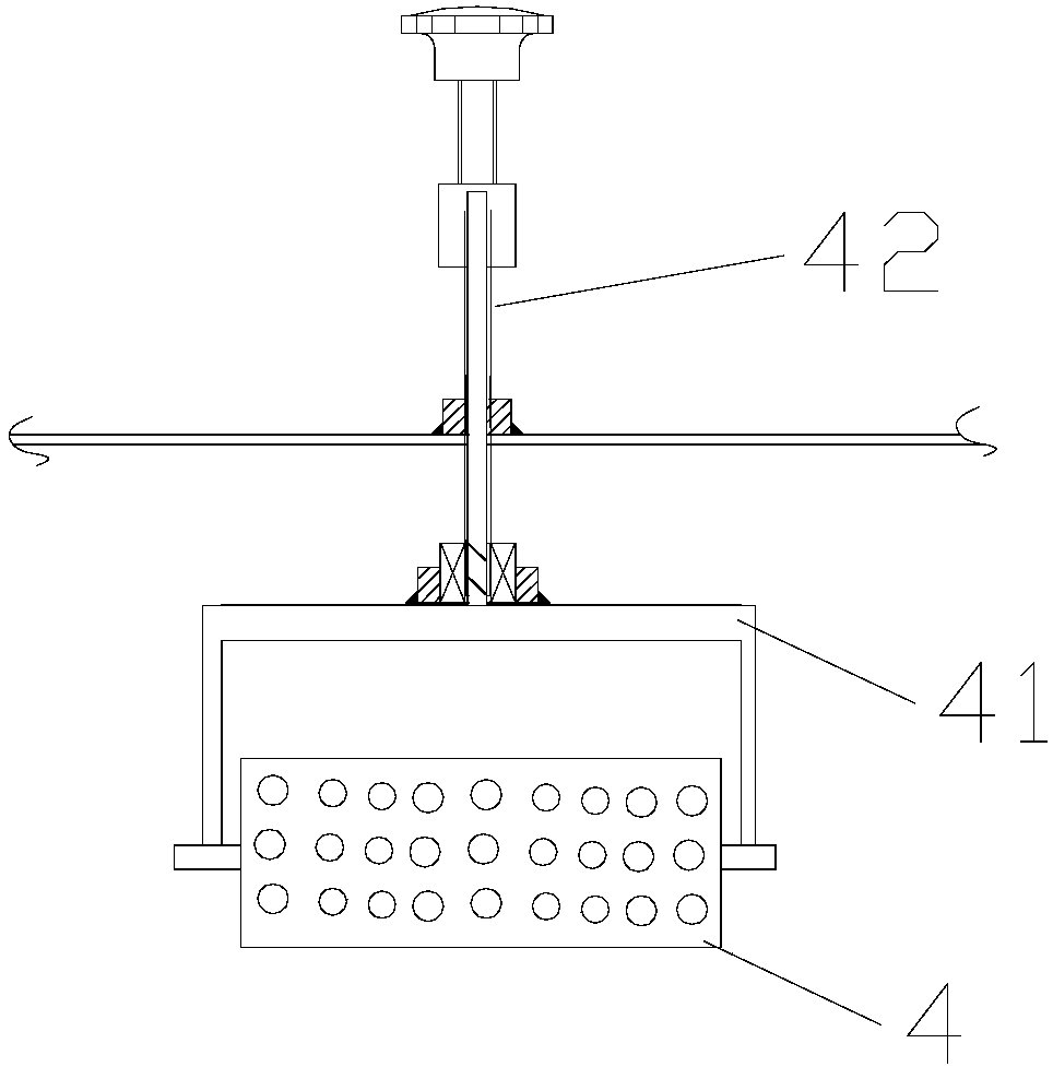 Open type single-net double-flow slurry inclined net forming machine