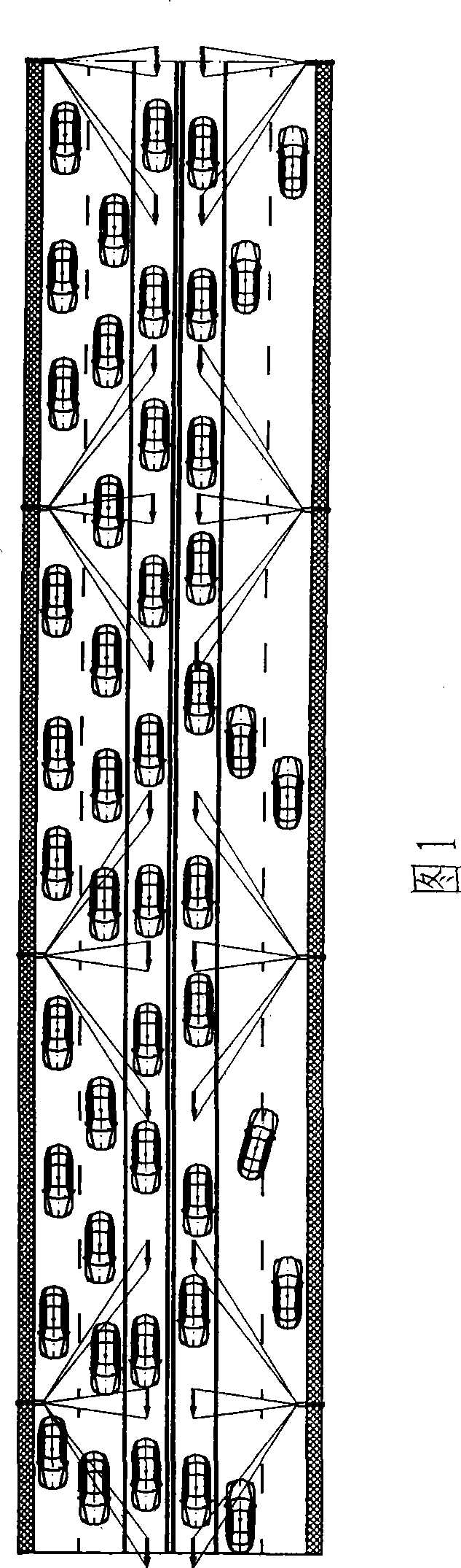 Traffic sign line labeling method and system thereof