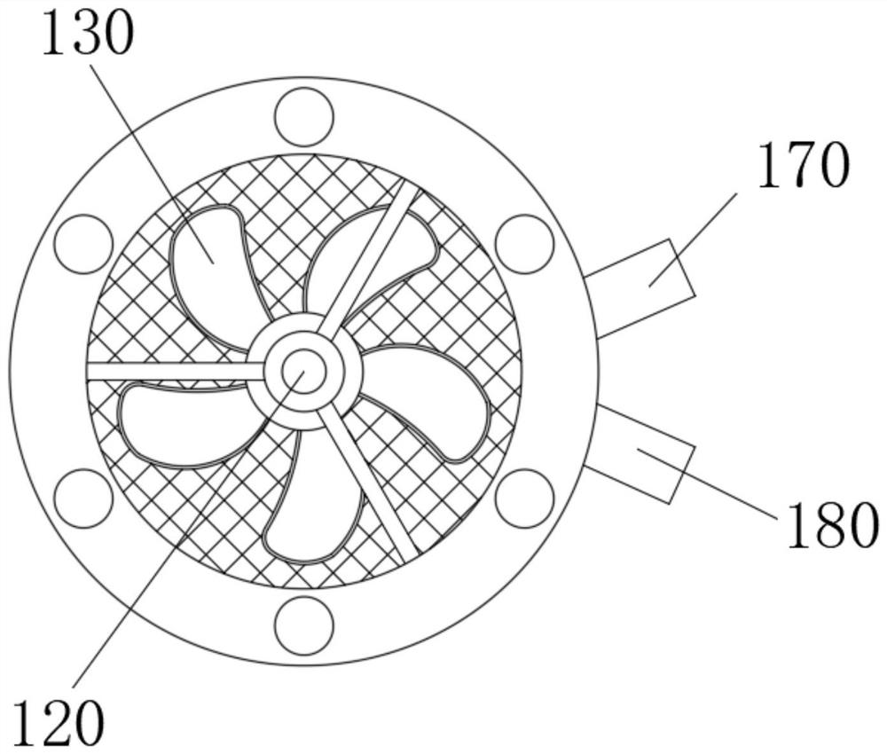 Anti-blocking fresh air ventilation device for mining wells