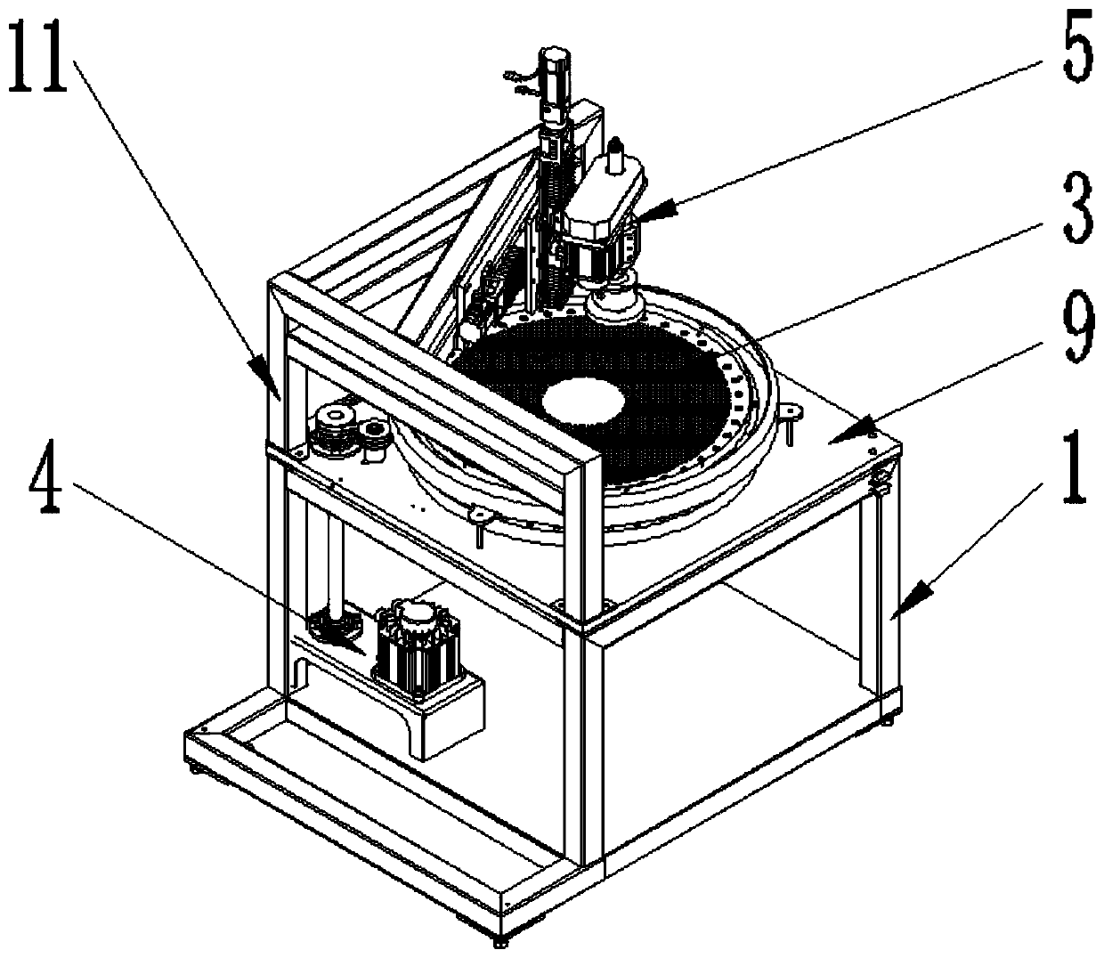 A kind of ultra-smooth plane polishing device and polishing method based on magnetorheological glue