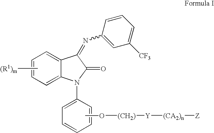 Aminoalkoxyphenyl indolone derivatives