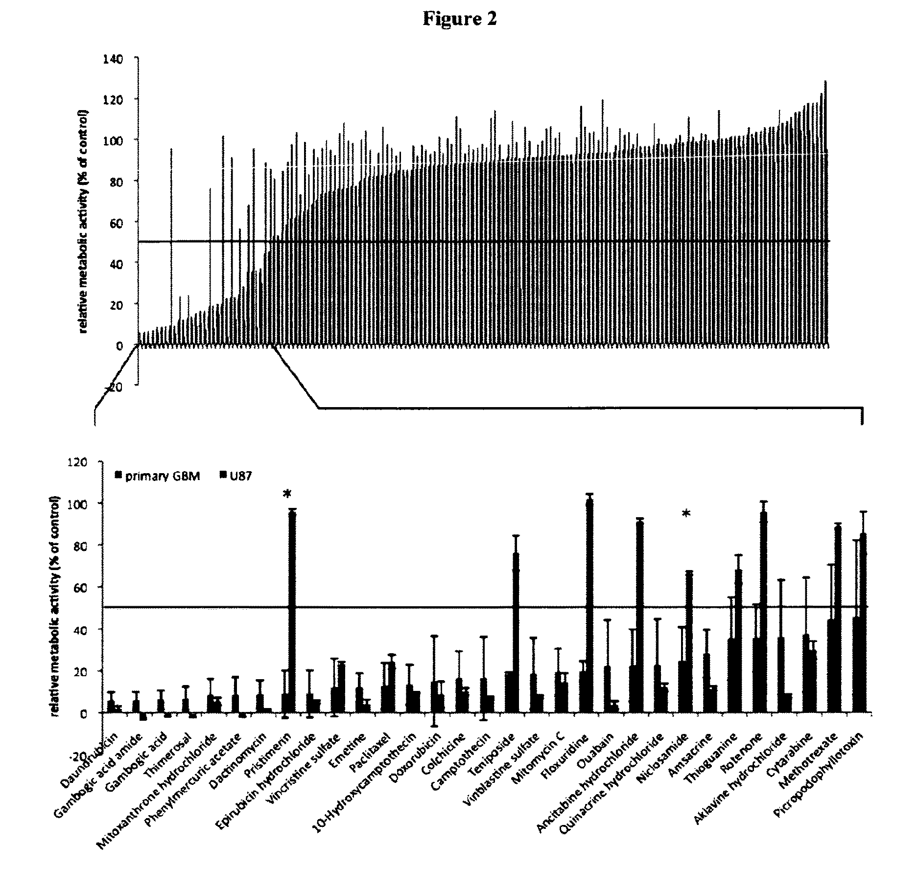 Glioblastoma inhibiting compounds and their use