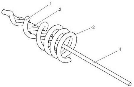 Anti-corona ring capable of preventing electro-corrosion of optical cable and installation method of anti-corona ring