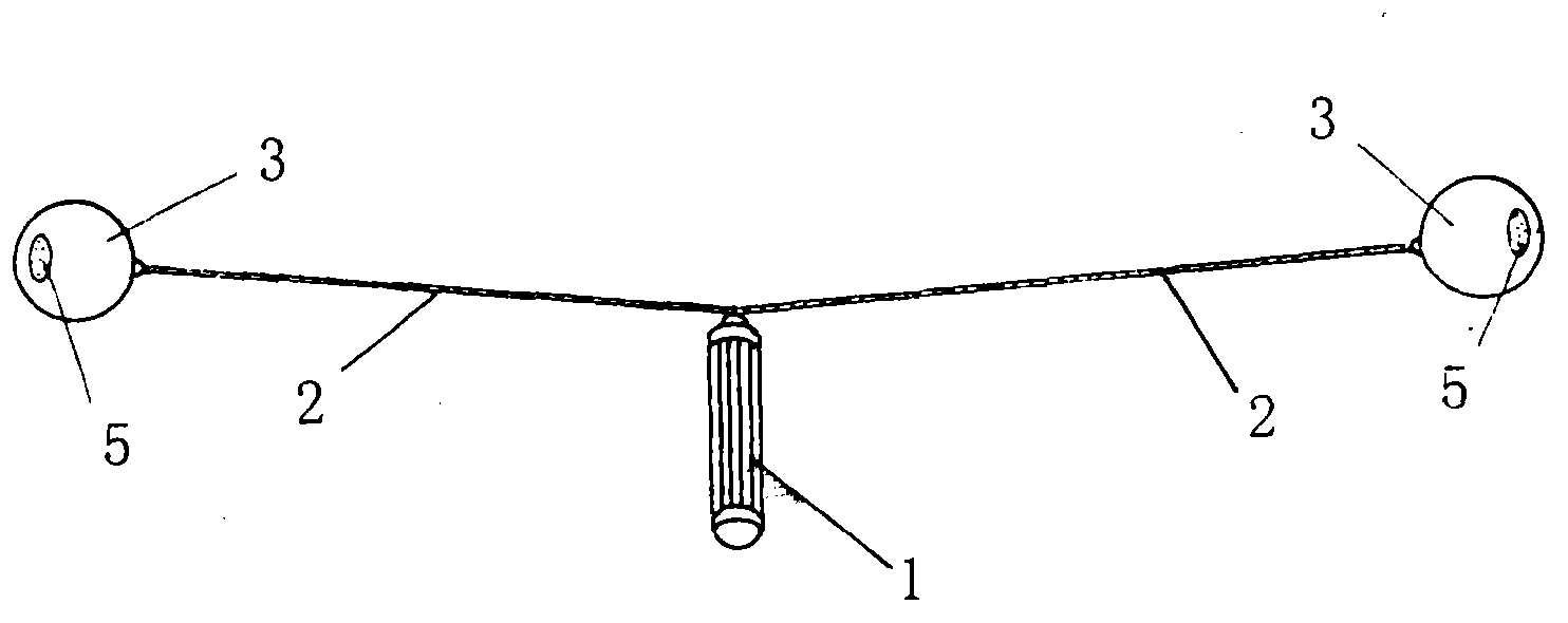 Balancing rotary ball toy with healthcare function