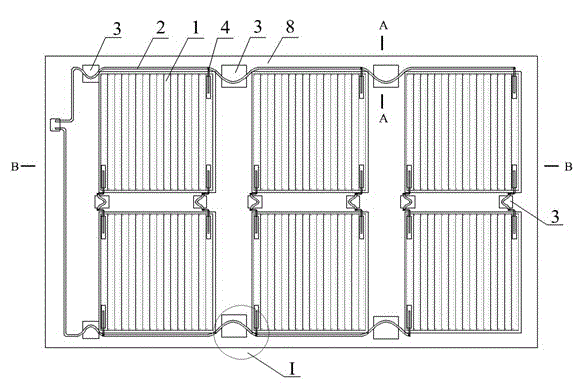 Multi-dimensional folded flexible solar battery pack and manufacturing method thereof