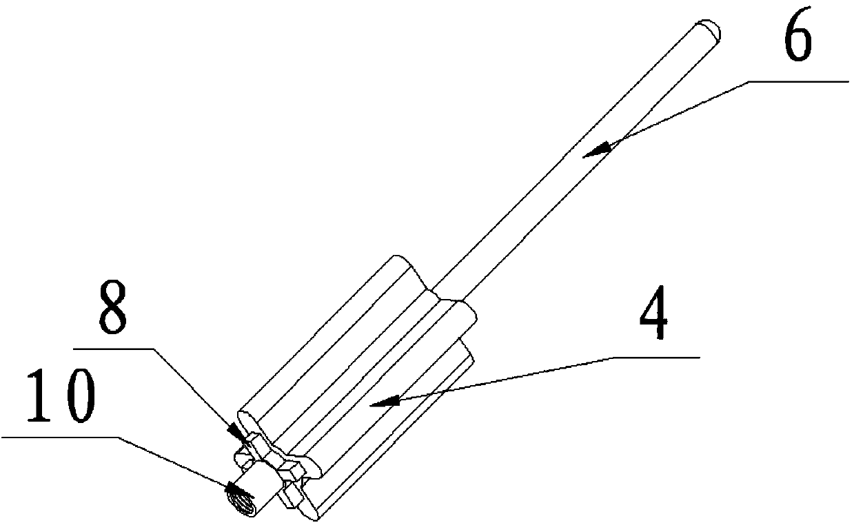 Special flower basket for optical element etching