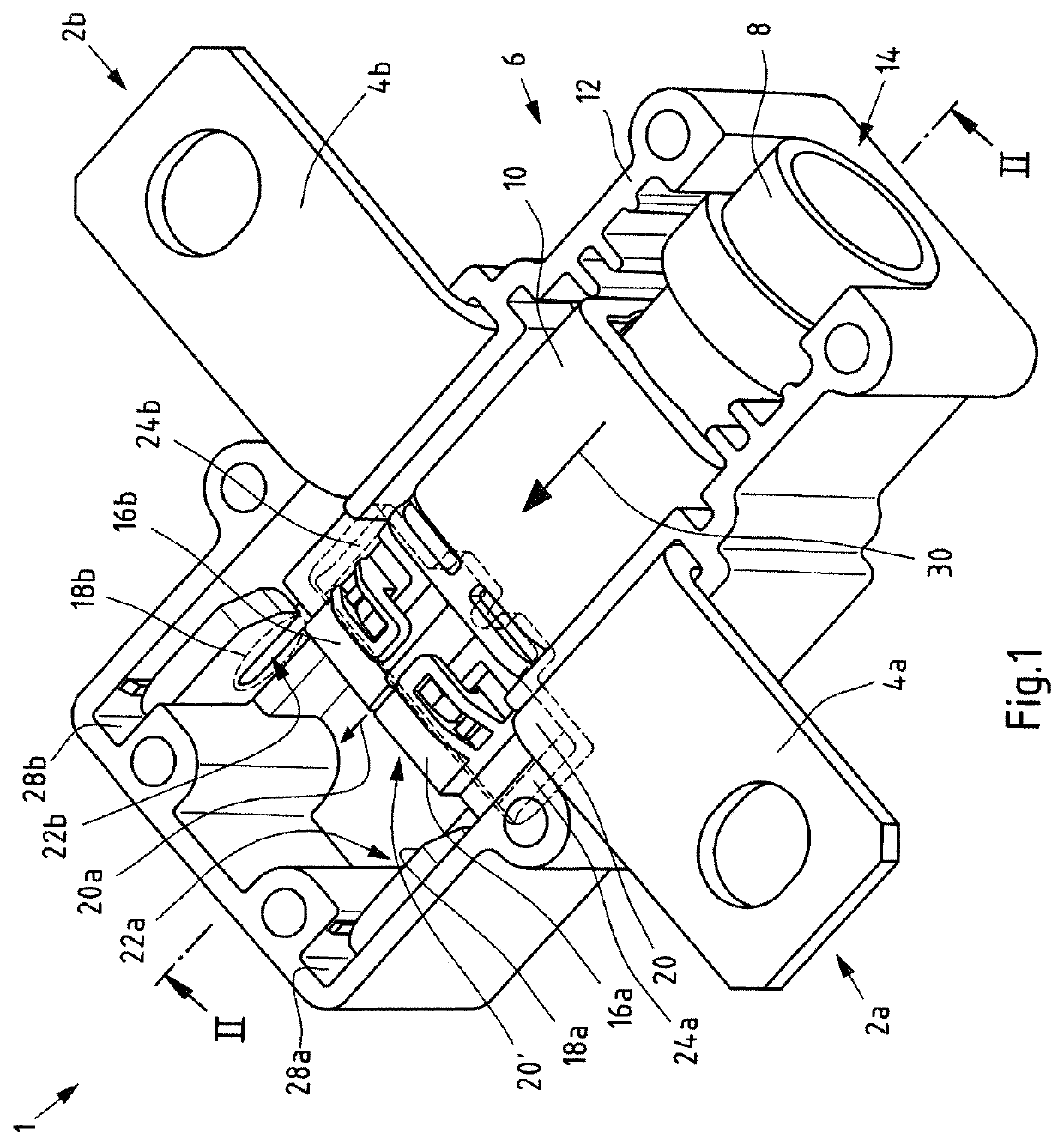 Electric closing element