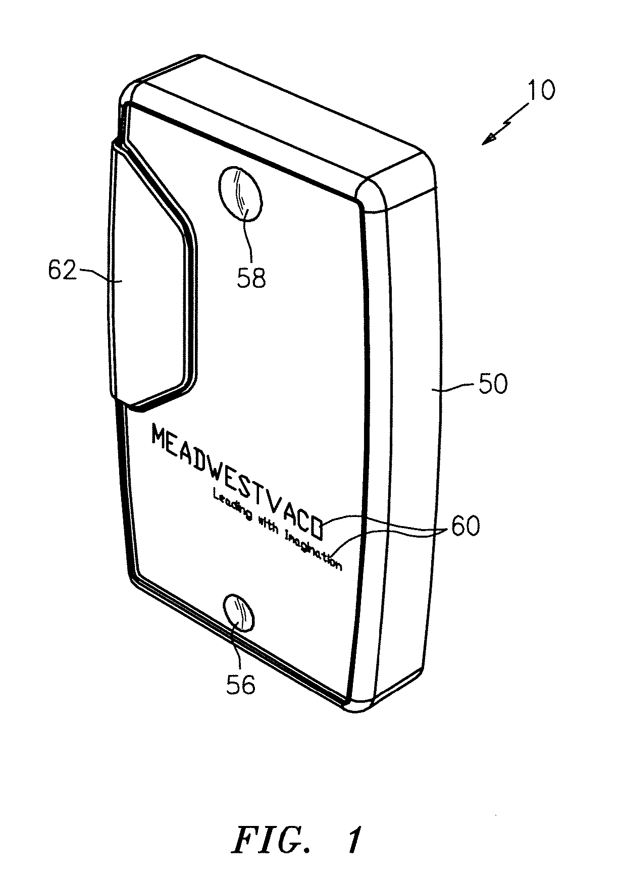 Container with pivoting cover
