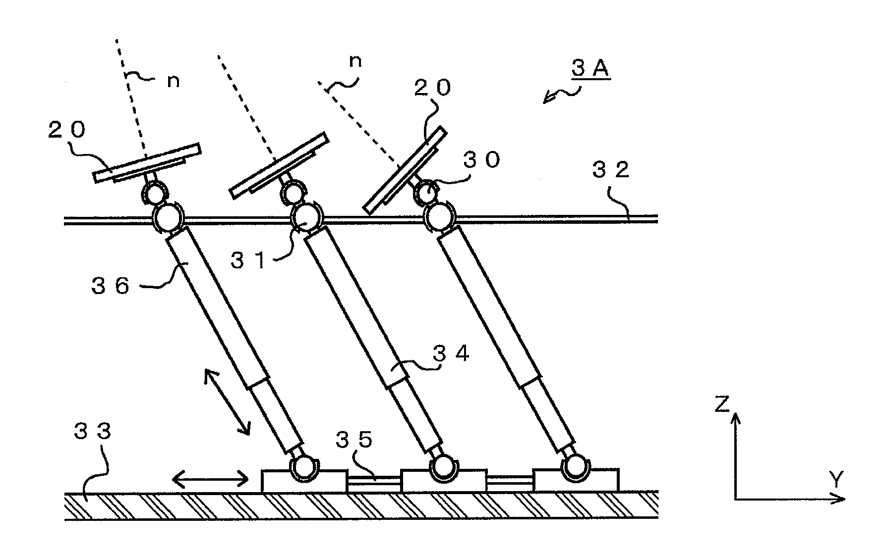 Method for controlling heliostat used for condensing of sunlight and device thereof