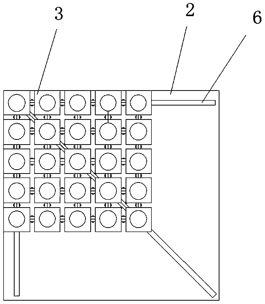 Seedling raising device for agricultural greenhouse