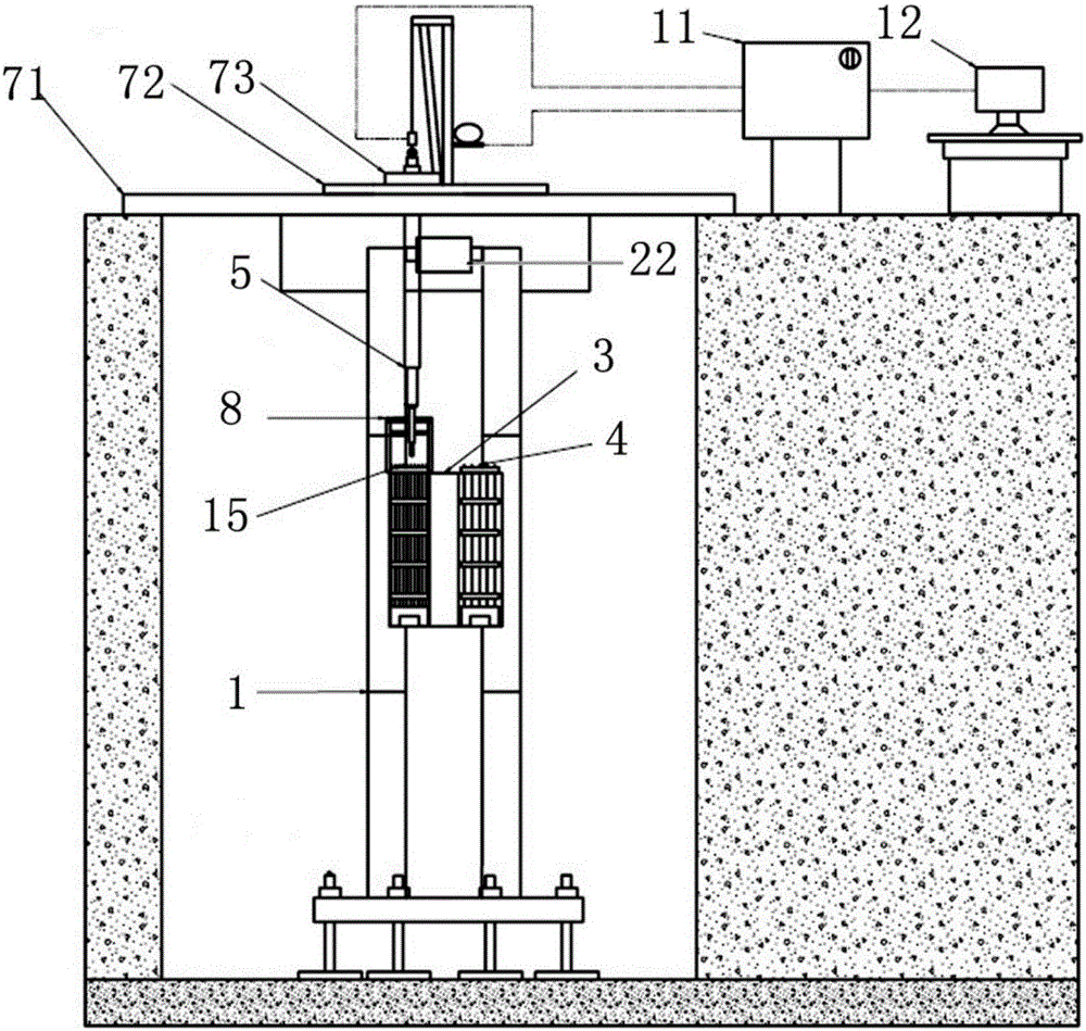 Underwater disassembling repairing device and process of spent fuel assembly of pressurized water reactor