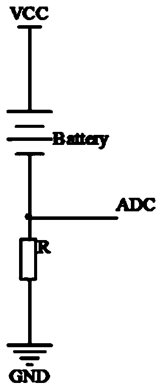 Low-power-consumption battery capacity detection method