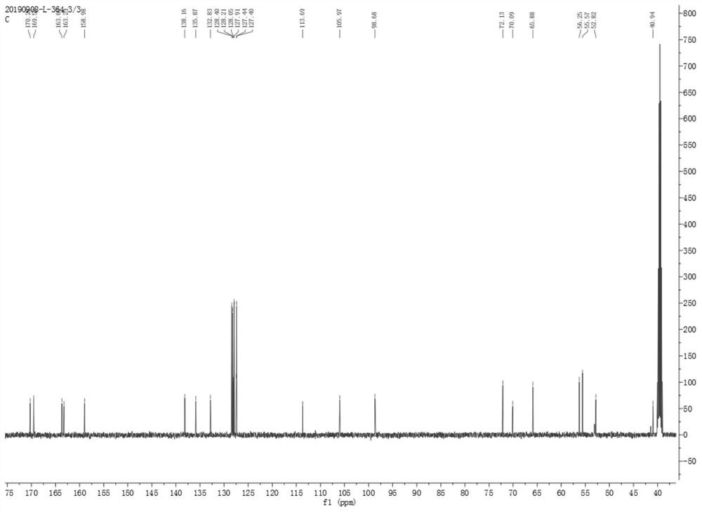 Compound, traditional Chinese medicine probiotic fermentation product and application thereof to preparation of medicine or health care product with senescence delaying effect