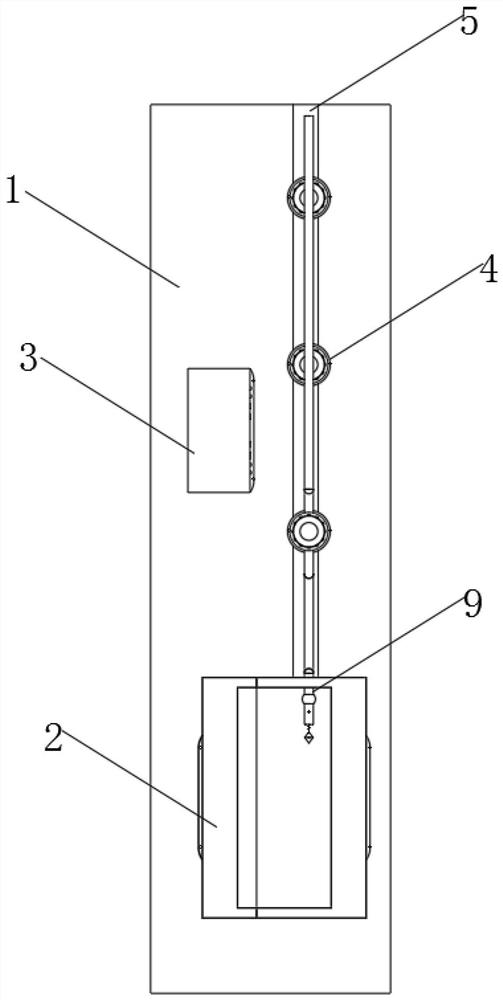 Secondary water supply device with water quality improving function